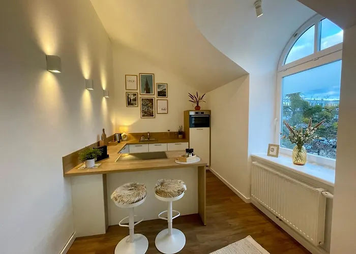 Apartment Penthouse With Kitchen, Roofgarden And Parking München