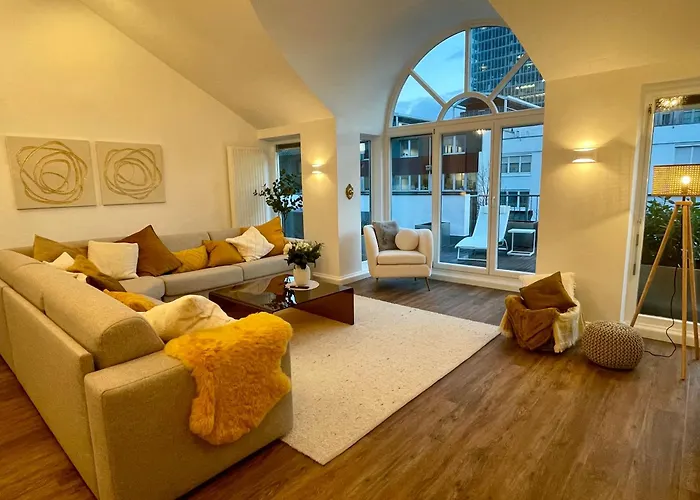 Apartment Penthouse With Kitchen, Roofgarden And Parking