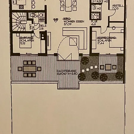 Апартаменты Penthouse With Kitchen, Roofgarden And Parking