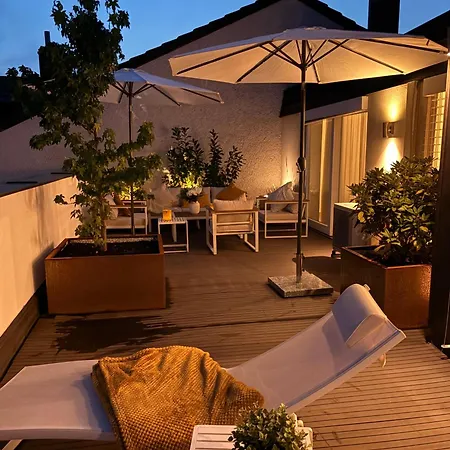 Penthouse With Kitchen, Roofgarden And Parking Daire *