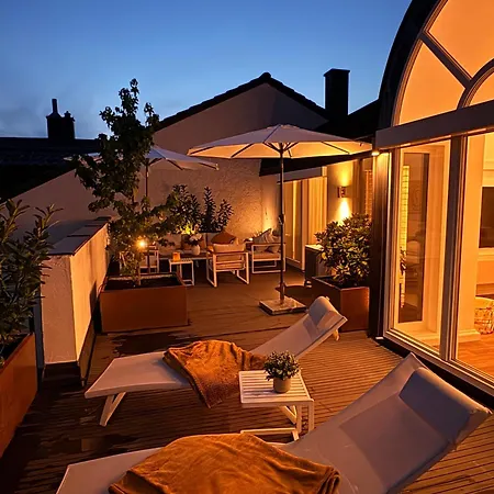 Penthouse With Kitchen, Roofgarden And Parking Daire *