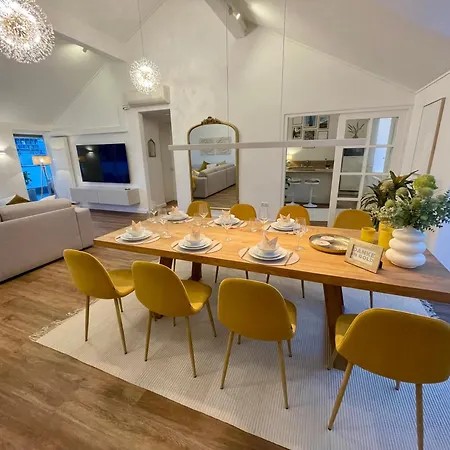 Penthouse With Kitchen, Roofgarden And Parking Daire