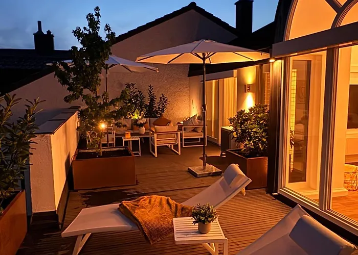 Penthouse With Kitchen, Roofgarden And Parking Lejlighed *