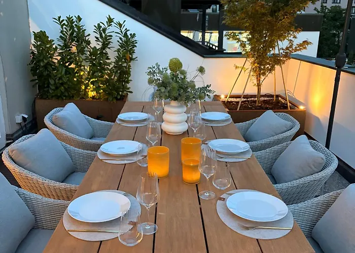 Penthouse With Kitchen, Roofgarden And Parking Lejlighed